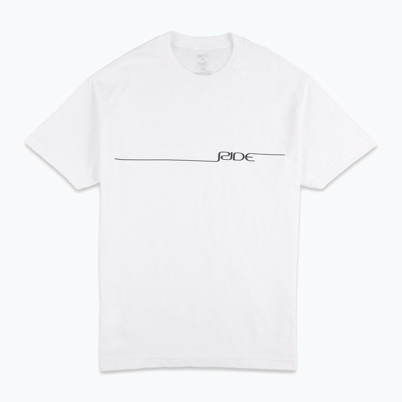 Koszulka męska RIDE Zero Logo Tee white