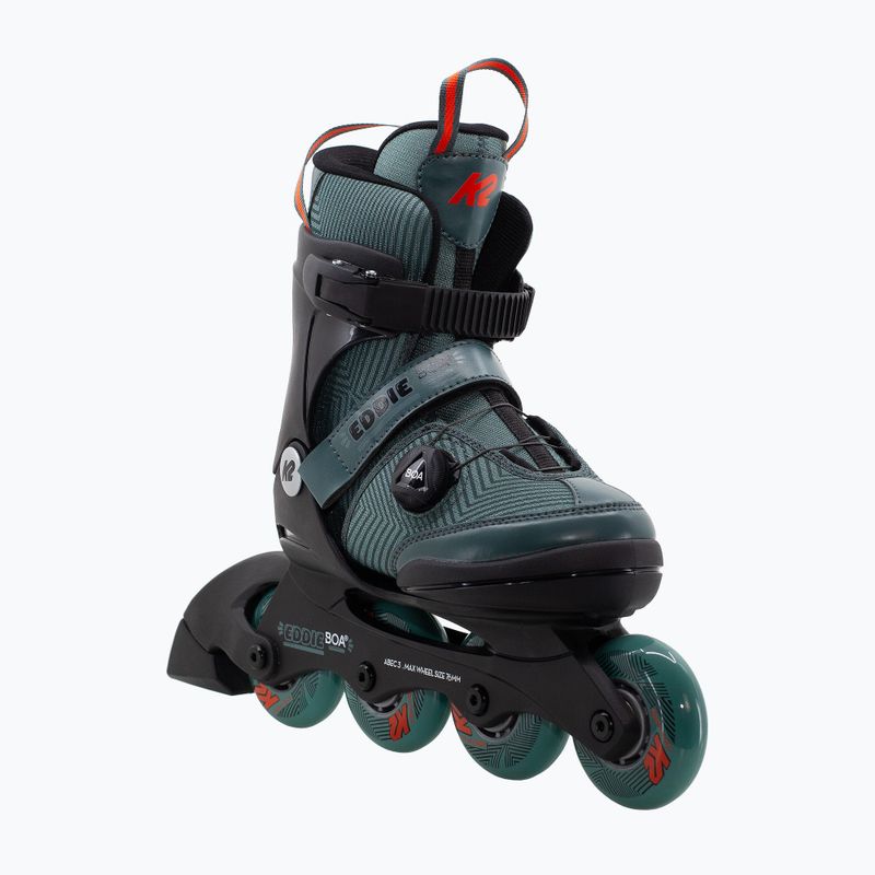 Rolki dziecięce K2 Eddie Boa dark teal