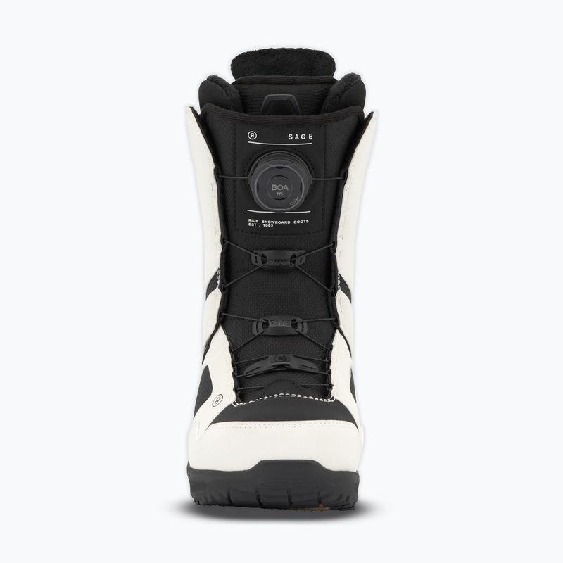 Buty snowboardowe damskie RIDE Sage W white 3