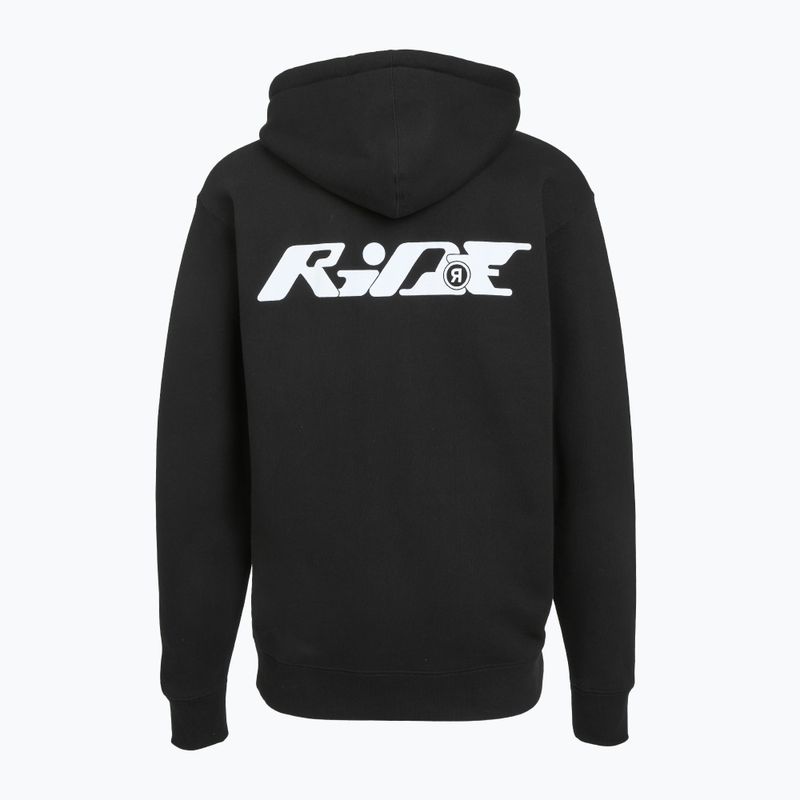 Bluza męska RIDE Techno FZ black 2