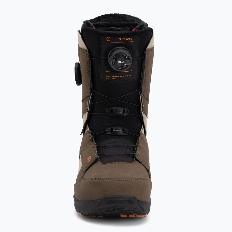 Buty snowboardowe męskie RIDE Octave brown 3