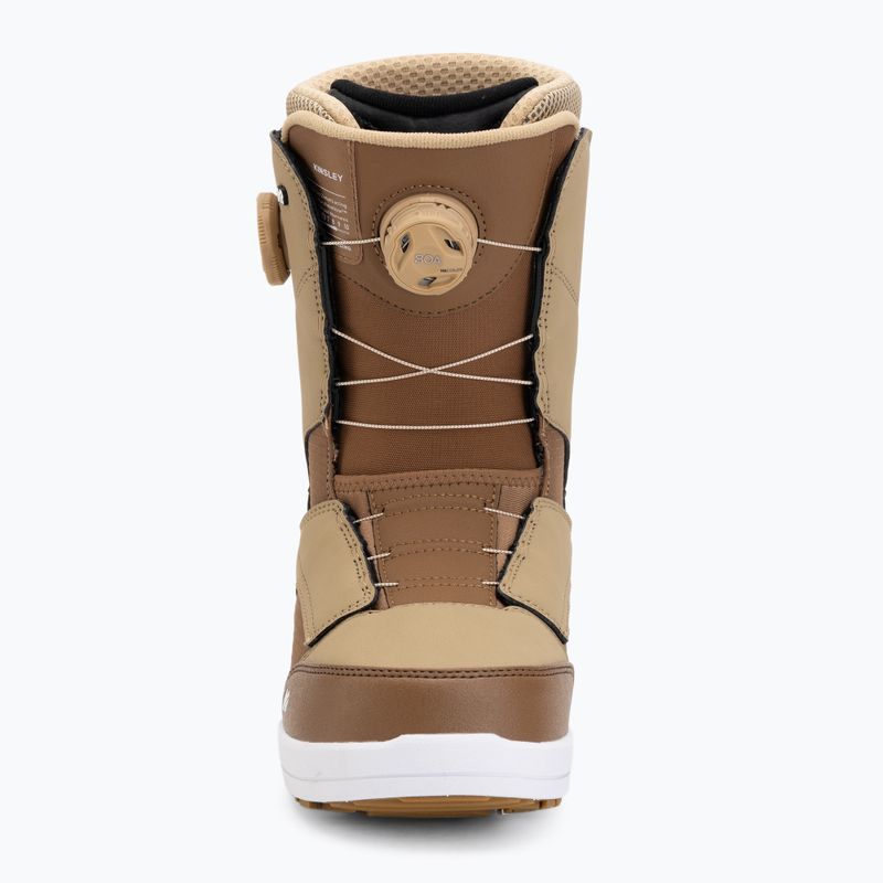 Buty snowboardowe damskie K2 Kinsley black tan 3