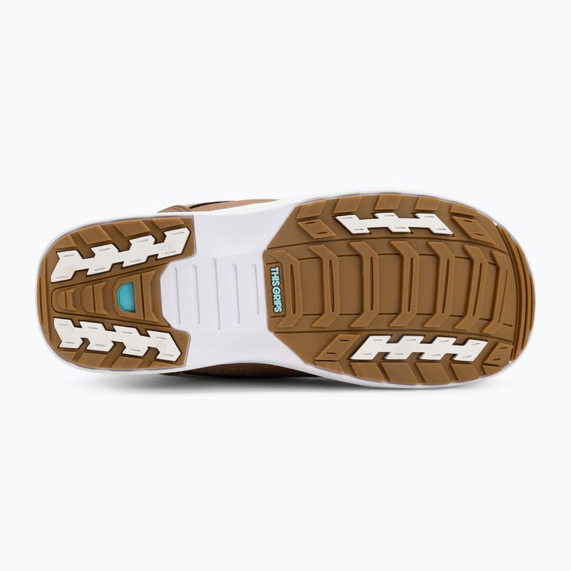 Buty snowboardowe damskie K2 Kinsley black tan 4