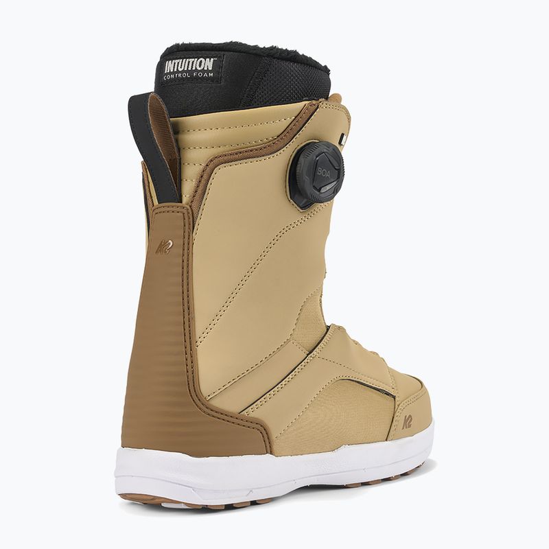 Buty snowboardowe damskie K2 Kinsley black tan 3