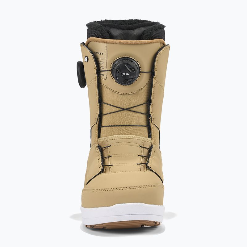 Buty snowboardowe damskie K2 Kinsley black tan 4