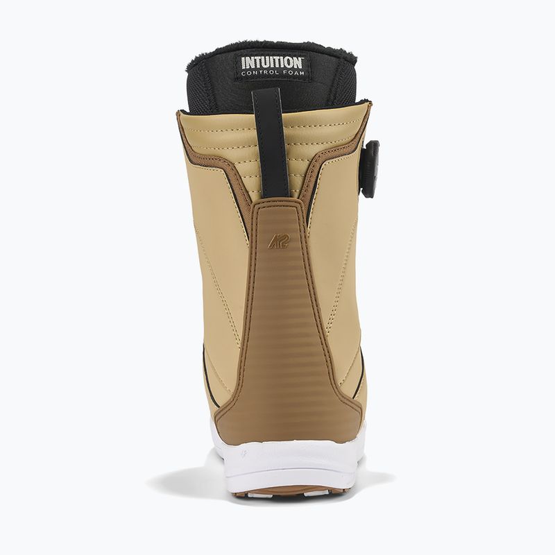 Buty snowboardowe damskie K2 Kinsley black tan 5