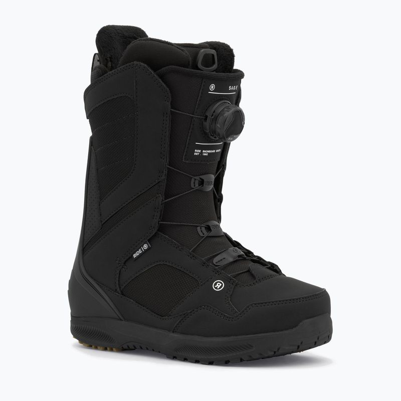 Buty snowboardowe damskie RIDE Sage W black 6