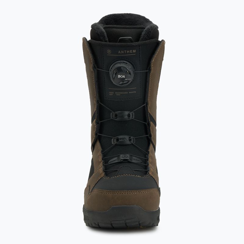 Buty snowboardowe męskie RIDE Anthem brown 3