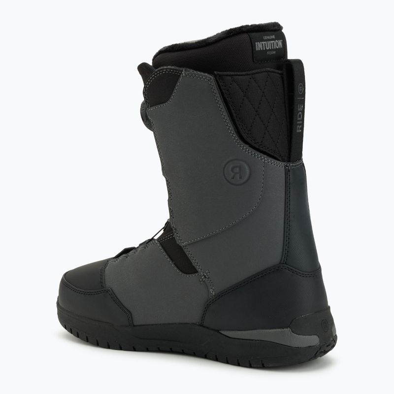 Buty snowboardowe męskie RIDE Lasso dark grey 2