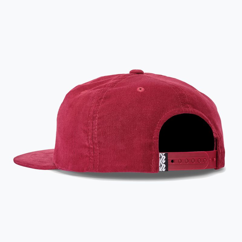 Czapka z daszkiem K2 Corduroy Snapback Hat red 2