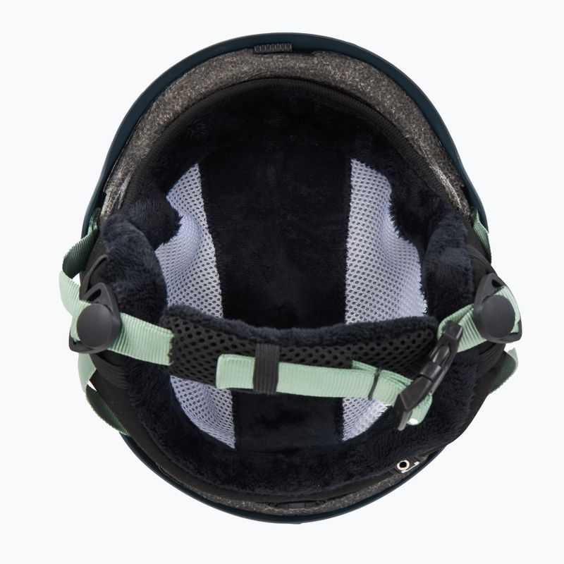 Kask narciarski z systemem audio K2 Emphasis pearl dark teal 5