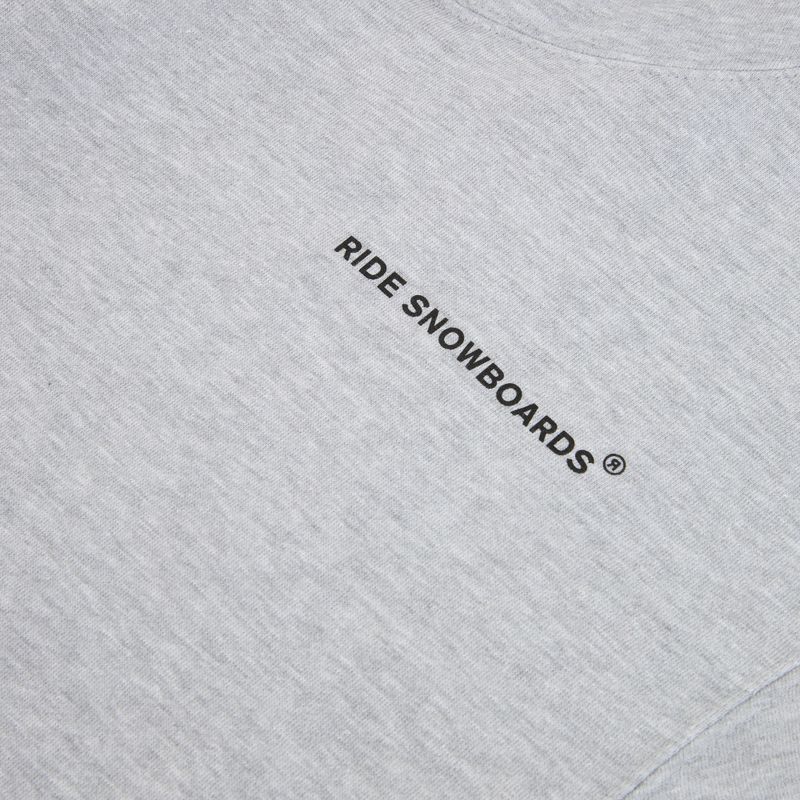 Bluza męska RIDE Old English Hoody heather grey 3