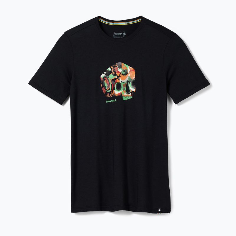 Koszulka trekkingowa męska Smartwool Def Lyfe Graphic Tee Slim Fit black 3