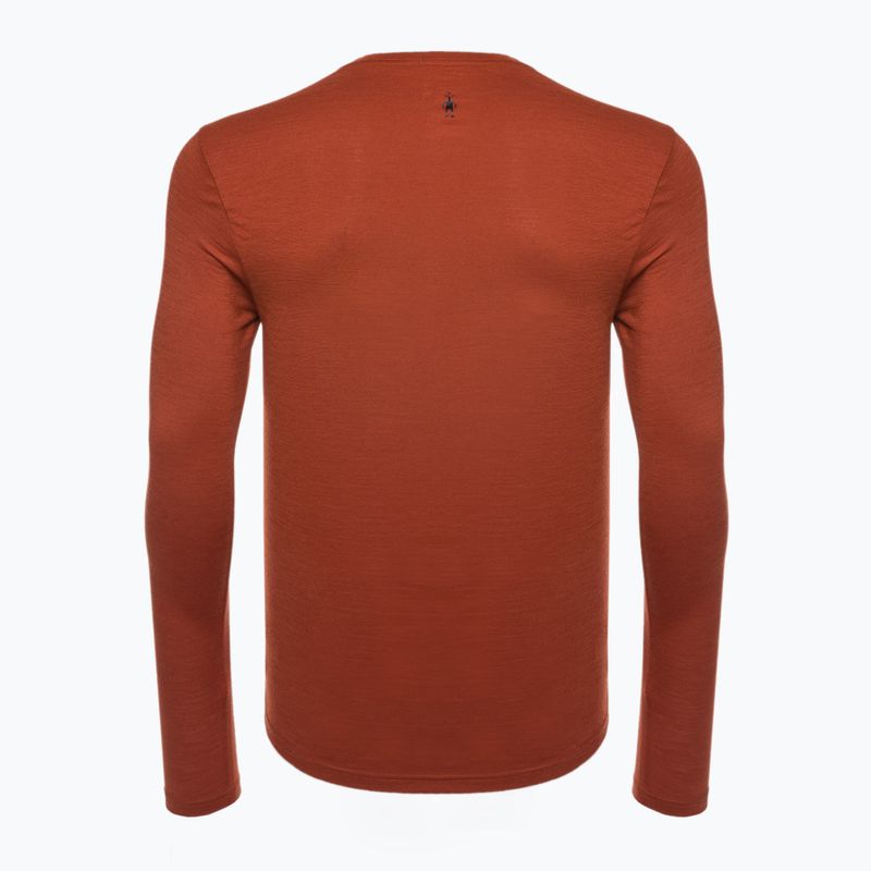 Koszulka trekkingowa męska Smartwool Snowcat Trek Graphic Tee Slim Fit picante 5