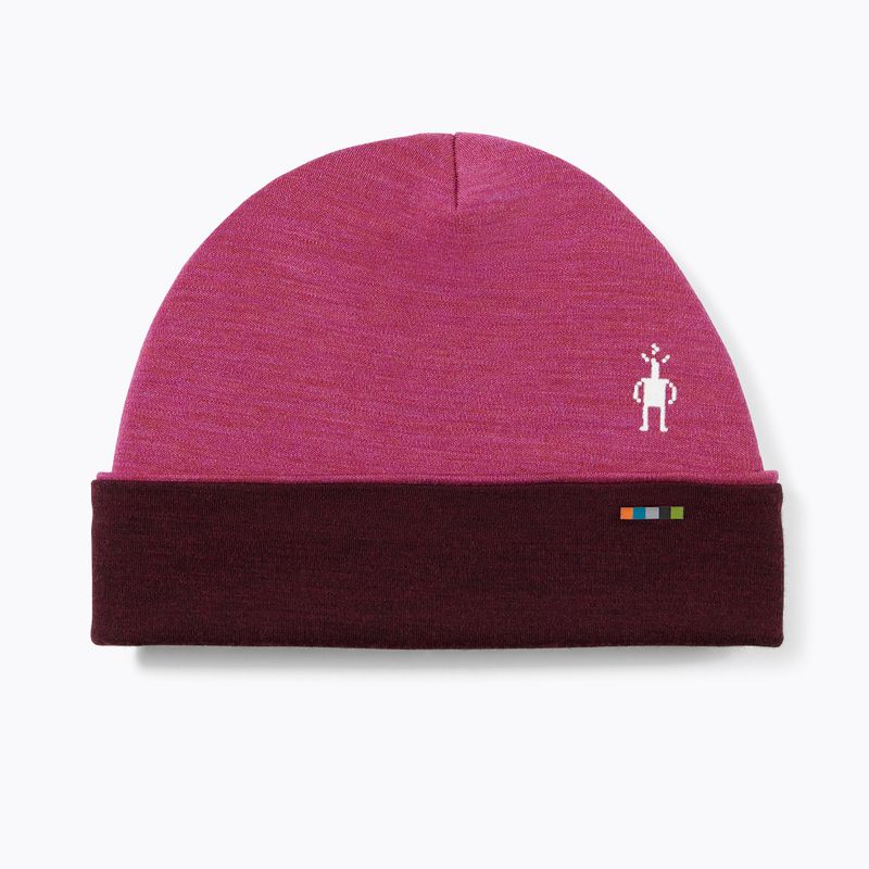 Czapka zimowa Smartwool Merino Reversible Cuffed festive fuchsia heather 4