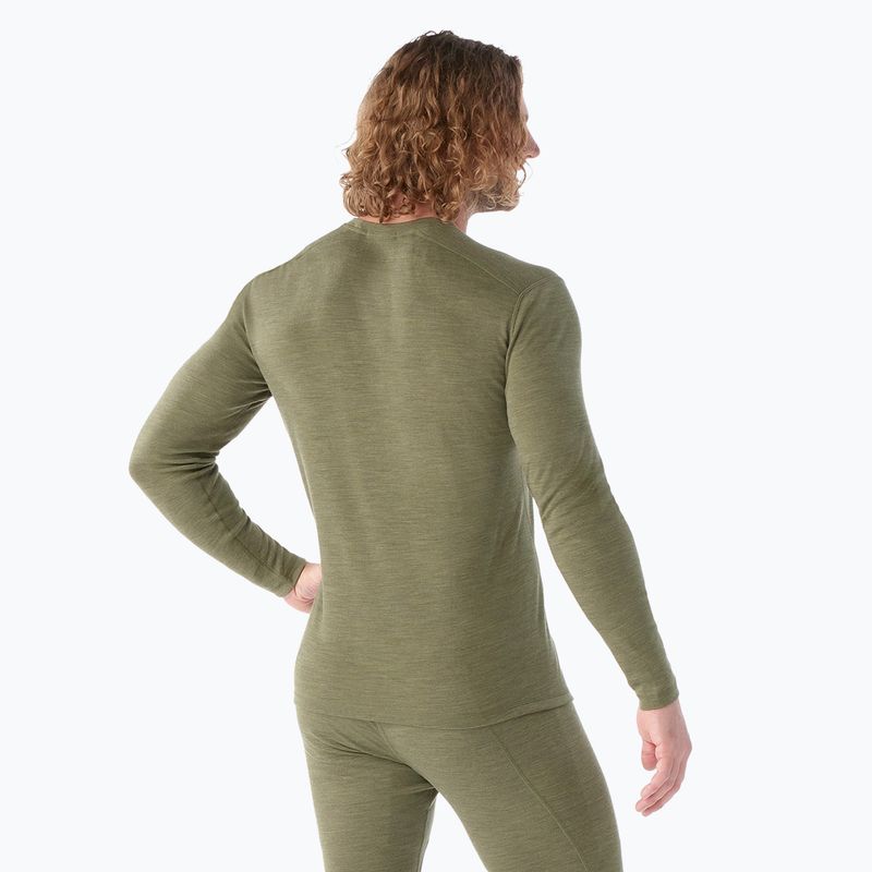 Longsleeve termoaktywny męski Smartwool Merino 250 Baselayer Crew Boxed winter moss heather 2