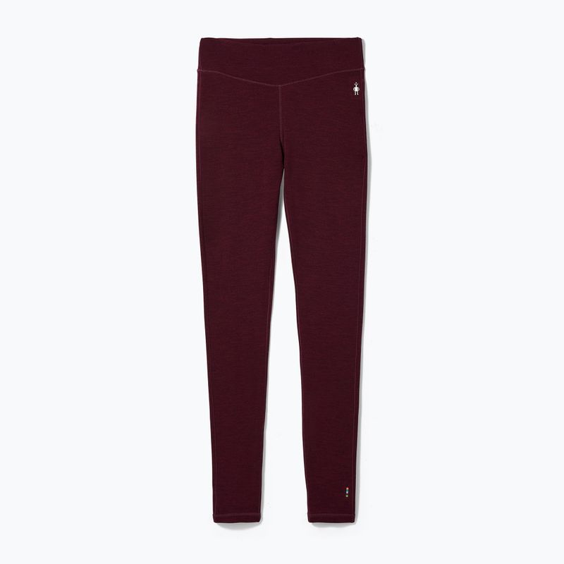 Spodnie termoaktywne damskie Smartwool Merino 250 Baselayer Bottom Boxed black cherry heather 4