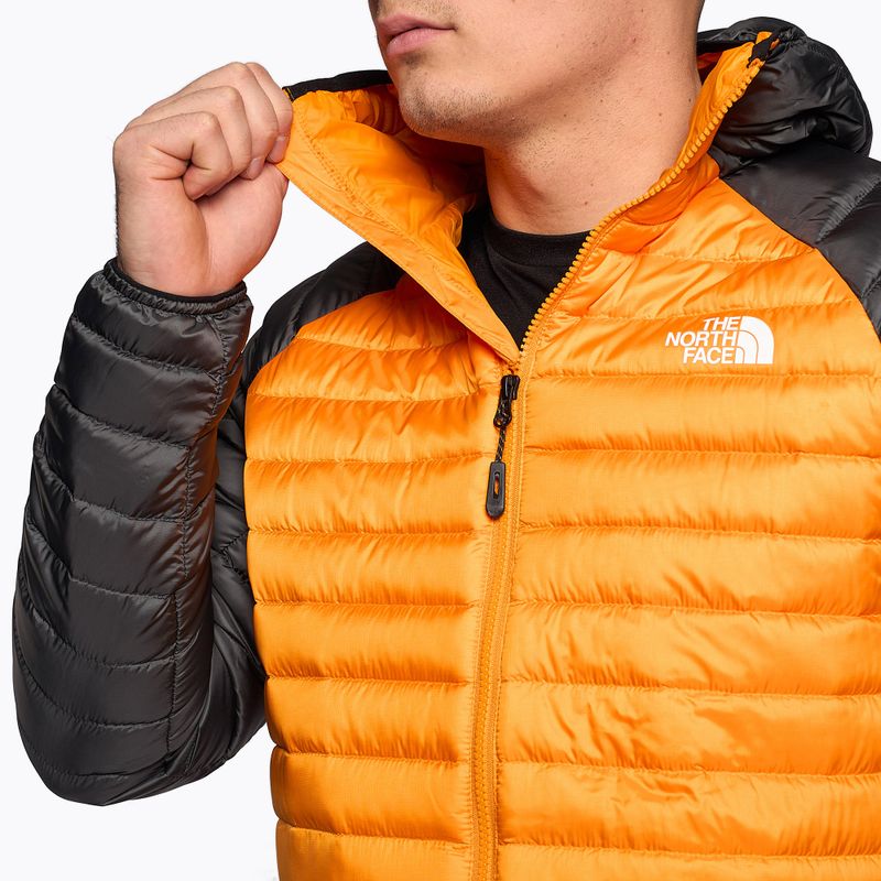 Kurtka puchowa męska The North Face Bettaforca Lt Down Hoodie cone orange/asphalt grey 3