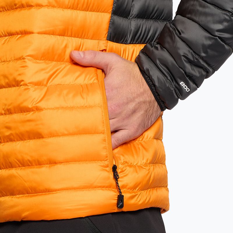 Kurtka puchowa męska The North Face Bettaforca Lt Down Hoodie cone orange/asphalt grey 4