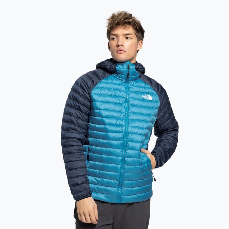 Kurtka puchowa męska The North Face Bettaforca Lt Down Hoodie acoustic blue/shady blue