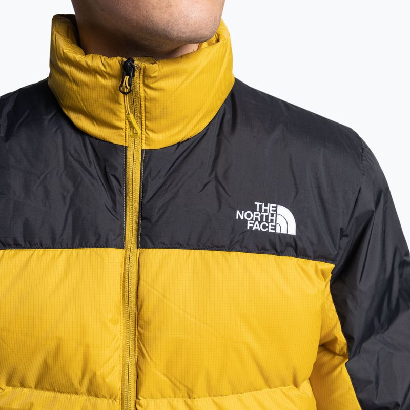 Kurtka puchowa męska The North Face Diablo Down mineral gold/black 7