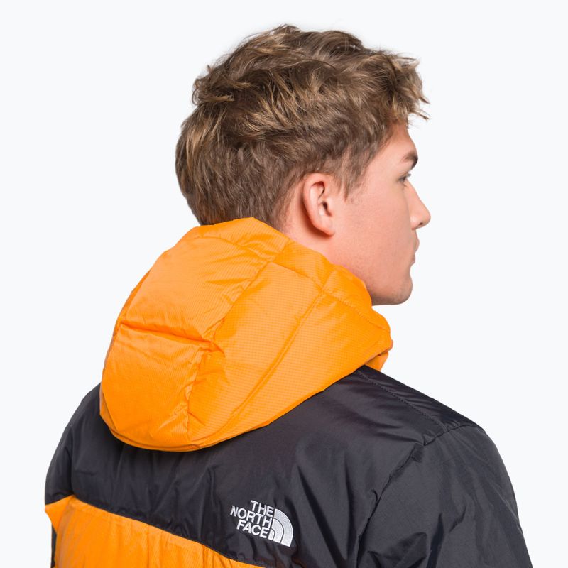 Kurtka puchowa męska The North Face Diablo Down Hoodie cone orange/black 6