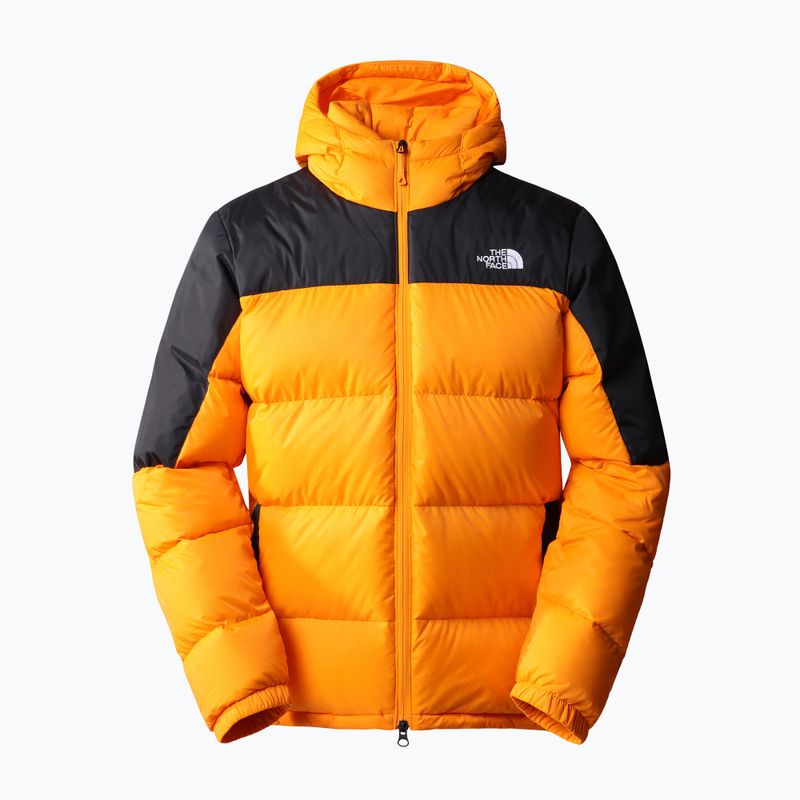 Kurtka puchowa męska The North Face Diablo Down Hoodie cone orange/black 10