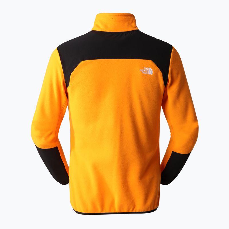 Bluza trekkingowa męska The North Face Glacier Pro Full Zip cone orange/black 9