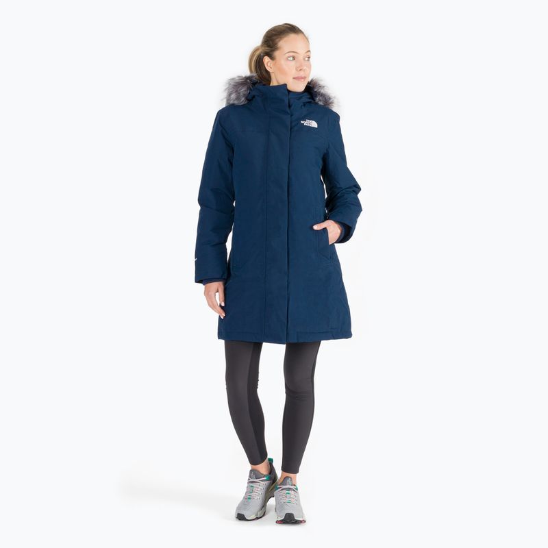 Płaszcz zimowy damski The North Face Arctic Parka summit navy 2