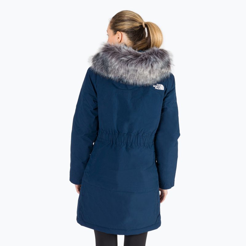 Płaszcz zimowy damski The North Face Arctic Parka summit navy 4