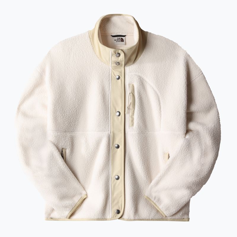 Bluza trekkingowa damska The North Face Cragmont Fleece gardenia white/ gravel
