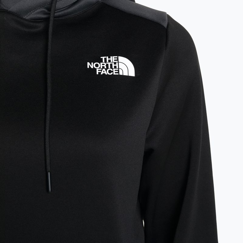 Bluza damska The North Face Reaxion Fleece P/O Hoodie black/ asphalt grey 6