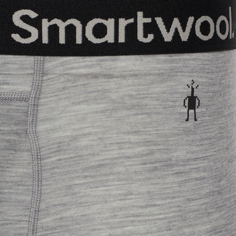 Bokserki termoaktywne męskie Smartwool Merino Boxer Brief Boxed light  grey heather 3