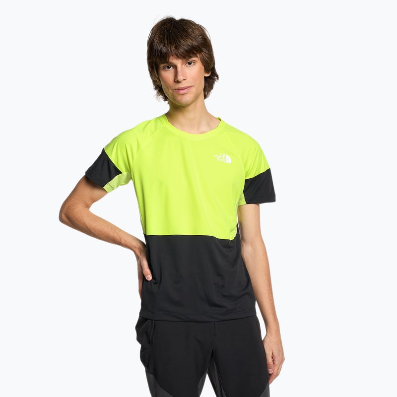Koszulka trekkingowa męska The North Face Bolt Tech led yellow/black