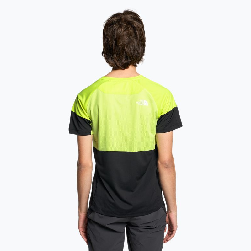 Koszulka trekkingowa męska The North Face Bolt Tech led yellow/black 2