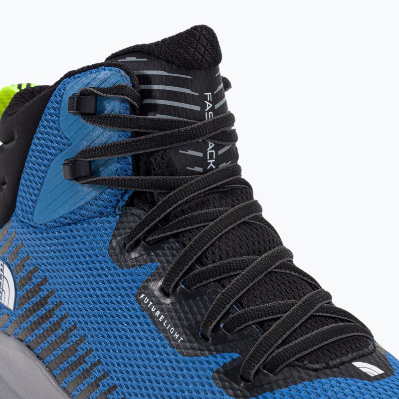 Buty turystyczne męskie The North Face Vectiv Fastpack Mid Futurelight super sonic blue/black 9