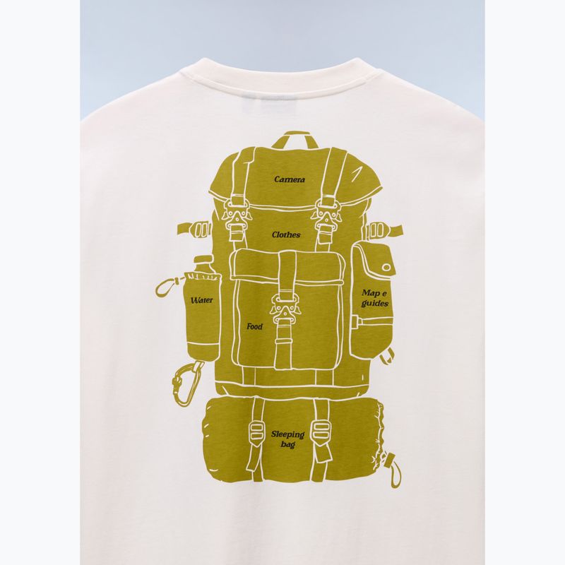 Koszulka męska Napapijri S-Flint white whisper 7