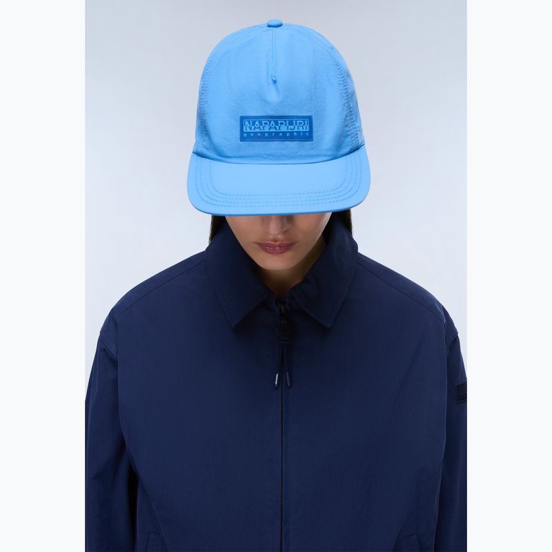 Czapka z daszkiem męska Napapijri F-Box Logo blue jasper 5