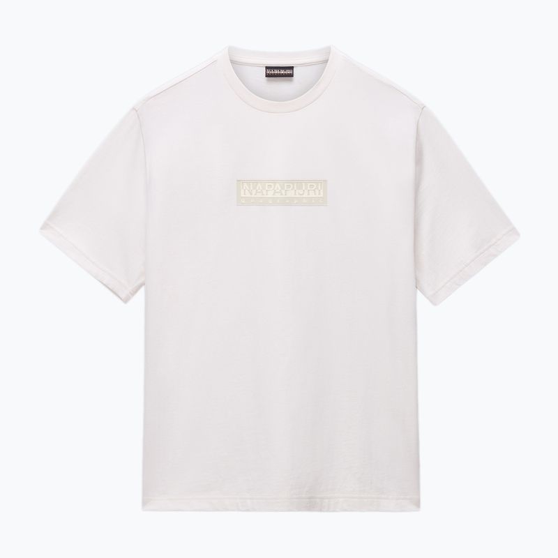 Koszulka męska Napapijri S-Box Logo white whisper