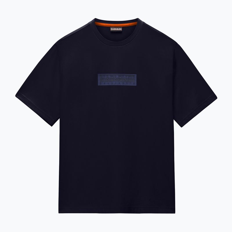 Koszulka męska Napapijri S-Box Logo blu marine 4