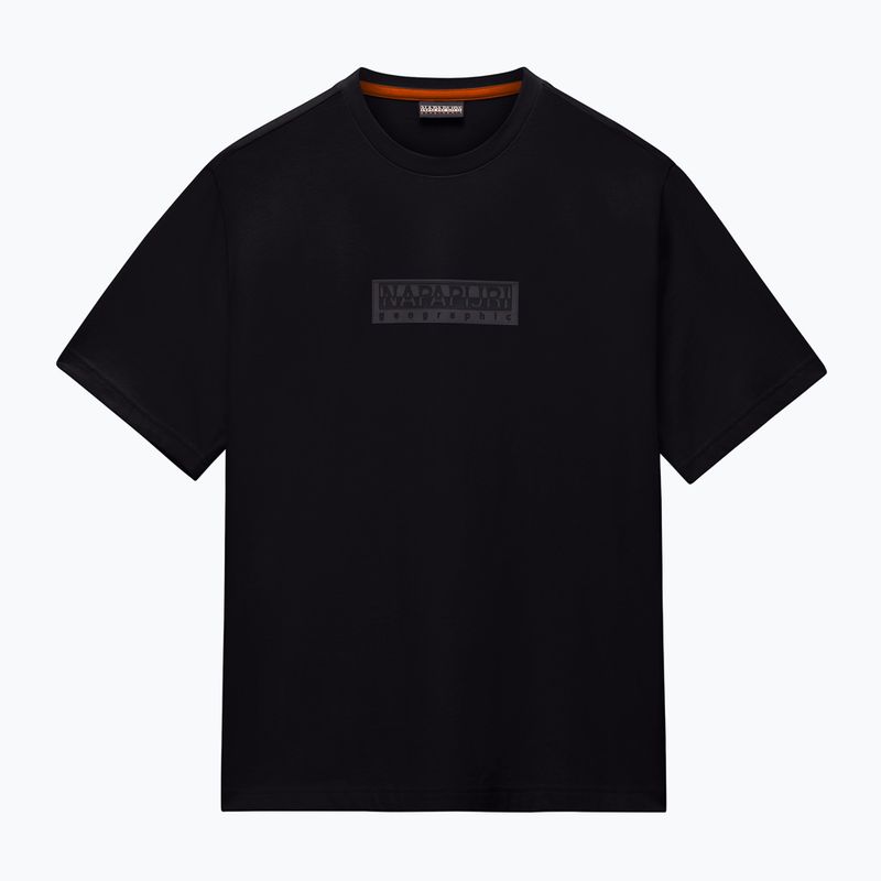 Koszulka męska Napapijri S-Box Logo black beauty 4