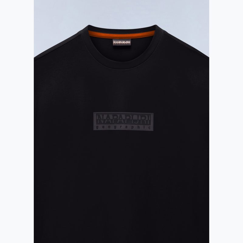 Koszulka męska Napapijri S-Box Logo black beauty 6