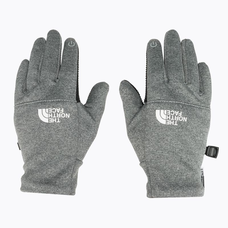 Rękawiczki trekkingowe dziecięce The North Face Recycled Etip medium grey heather 3