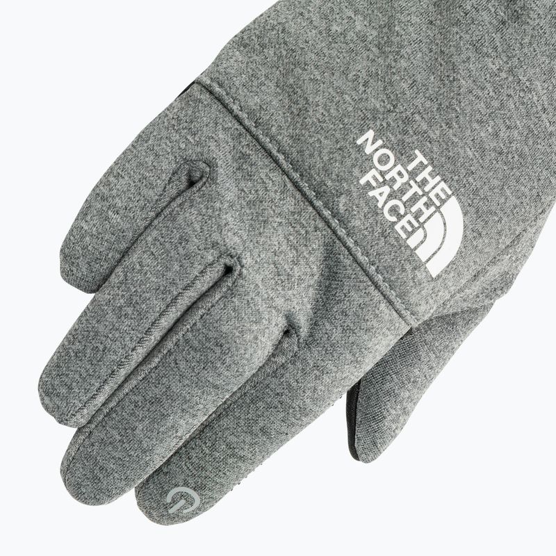 Rękawiczki trekkingowe dziecięce The North Face Recycled Etip medium grey heather 4