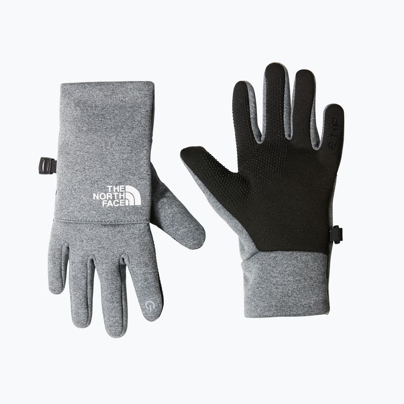 Rękawiczki trekkingowe dziecięce The North Face Recycled Etip medium grey heather 6