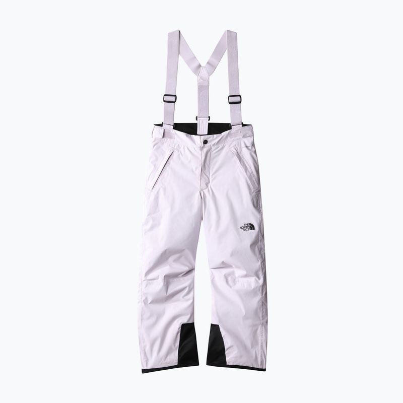 Spodnie narciarskie dziecięce The North Face Teen Snowquest Suspender lavender fog