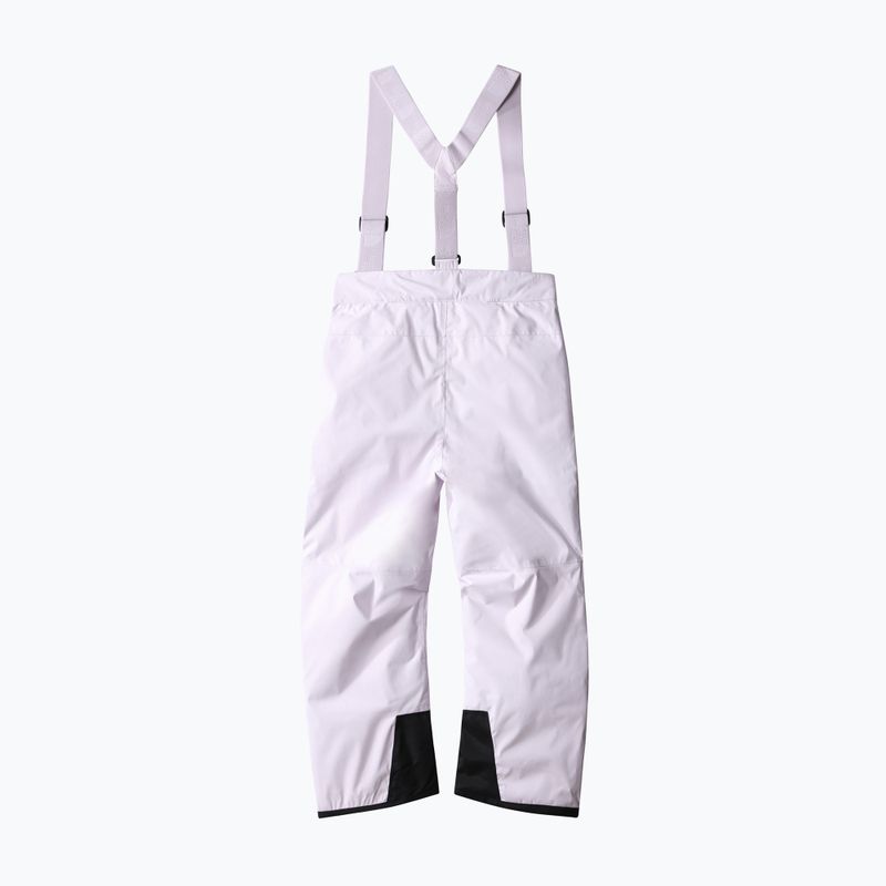 Spodnie narciarskie dziecięce The North Face Teen Snowquest Suspender lavender fog 2