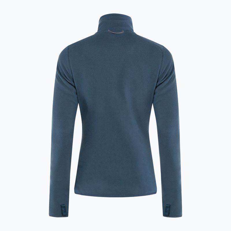 Bluza trekkingowa damska The North Face 100 Glacier FZ summit navy 2