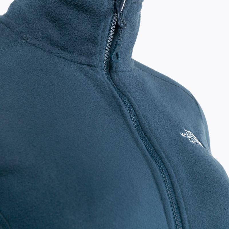 Bluza trekkingowa damska The North Face 100 Glacier FZ summit navy 5