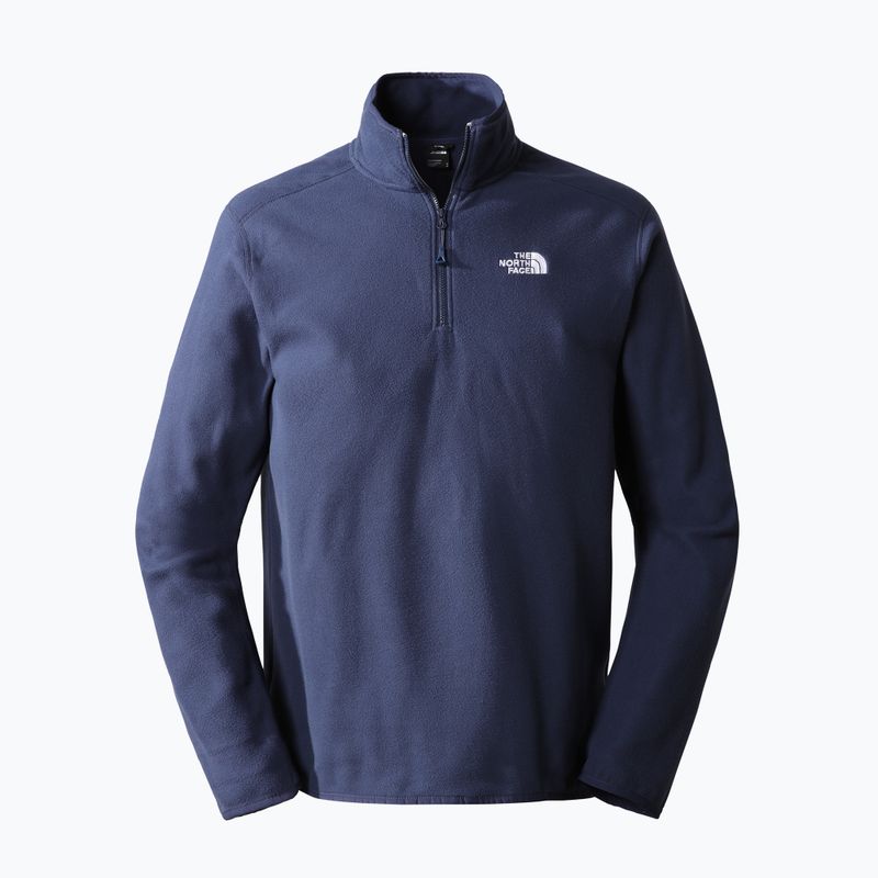 Bluza męska The North Face 100 Glacier 1/4 Zip 2023 summit navy